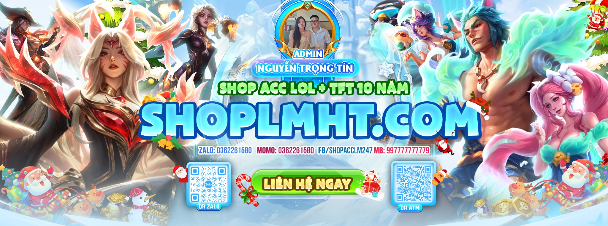 Shop Liên Minh Uy Tín - Mua Bán Acc LOL & DTCL Giá Rẻ Nhất